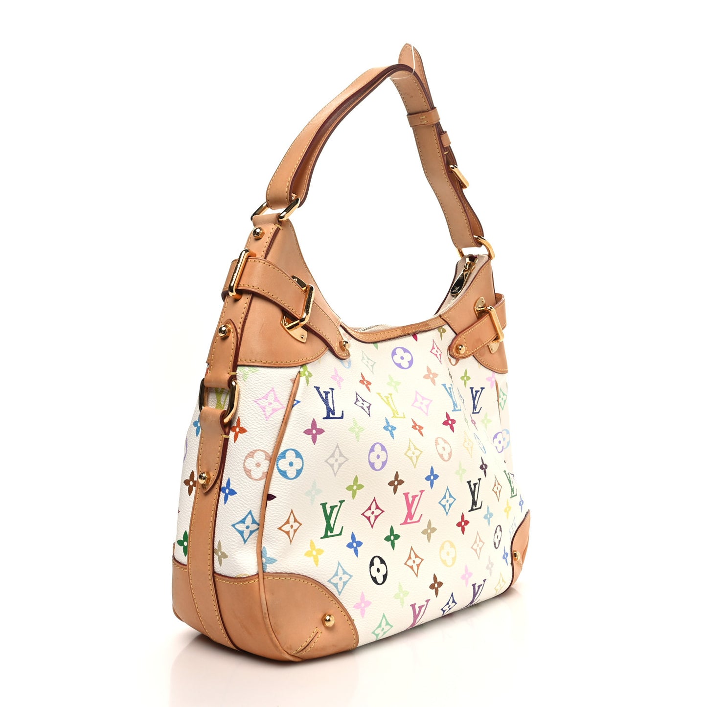 Monogram Multicolor Greta White
