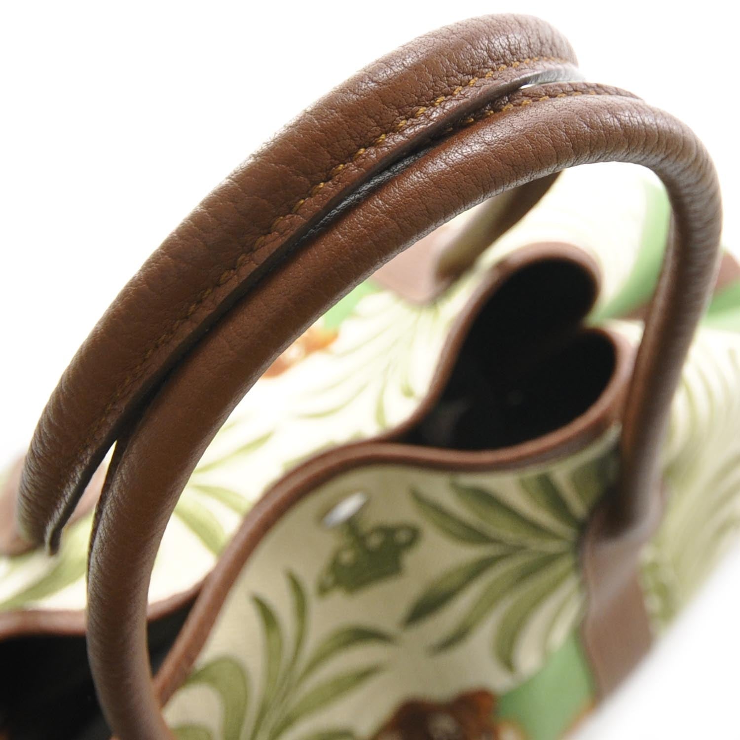 Hermes Toile Negonda Leather Tigre Royale Garden Party 35 9 of 9
