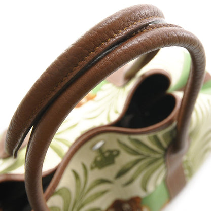 Hermes Toile Negonda Leather Tigre Royale Garden Party 35 9 of 9