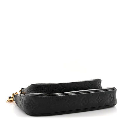 Louis Vuitton Empreinte Monogram Giant Multi Pochette Accessories Black 4 of 10