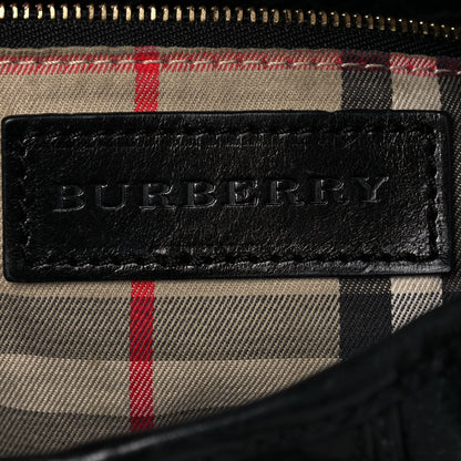 Burberry Grainy Calfskin Willenmore Hobo Black 10 of 13