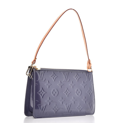 Louis Vuitton Vernis Lexington Pochette Indigo 3 of 6