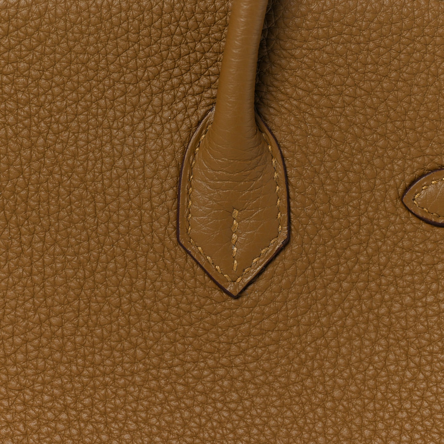 Togo Verso Birkin 25 Bronze Dore Bleu Brume