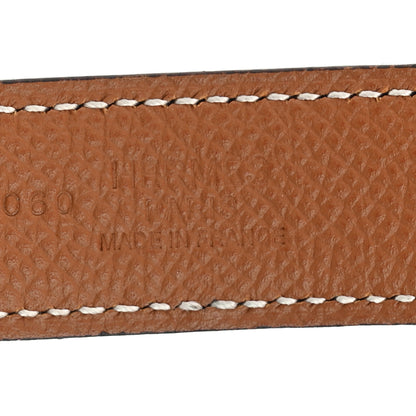 Hermes Swift Epsom 24mm Mini Constance H Belt 90 36 Black Gold 4 of 6