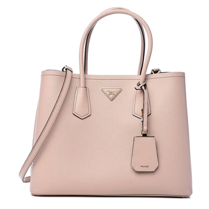 Prada Saffiano Cuir Medium Double Bag Cammeo 1 of 11