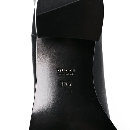Gucci Cellarius Soft Calfskin Riding Boots 39.5 Black 6 of 10