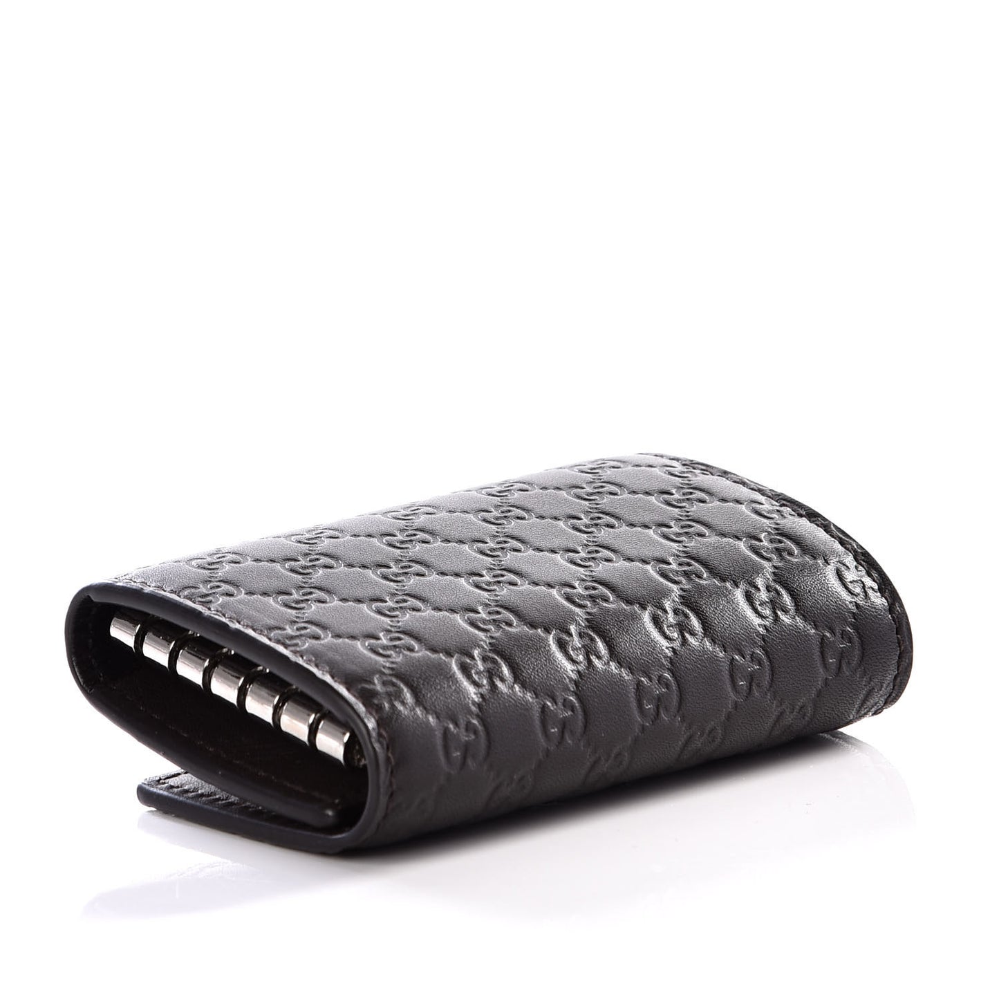 Microguccissima 6 Key Holder Case Black