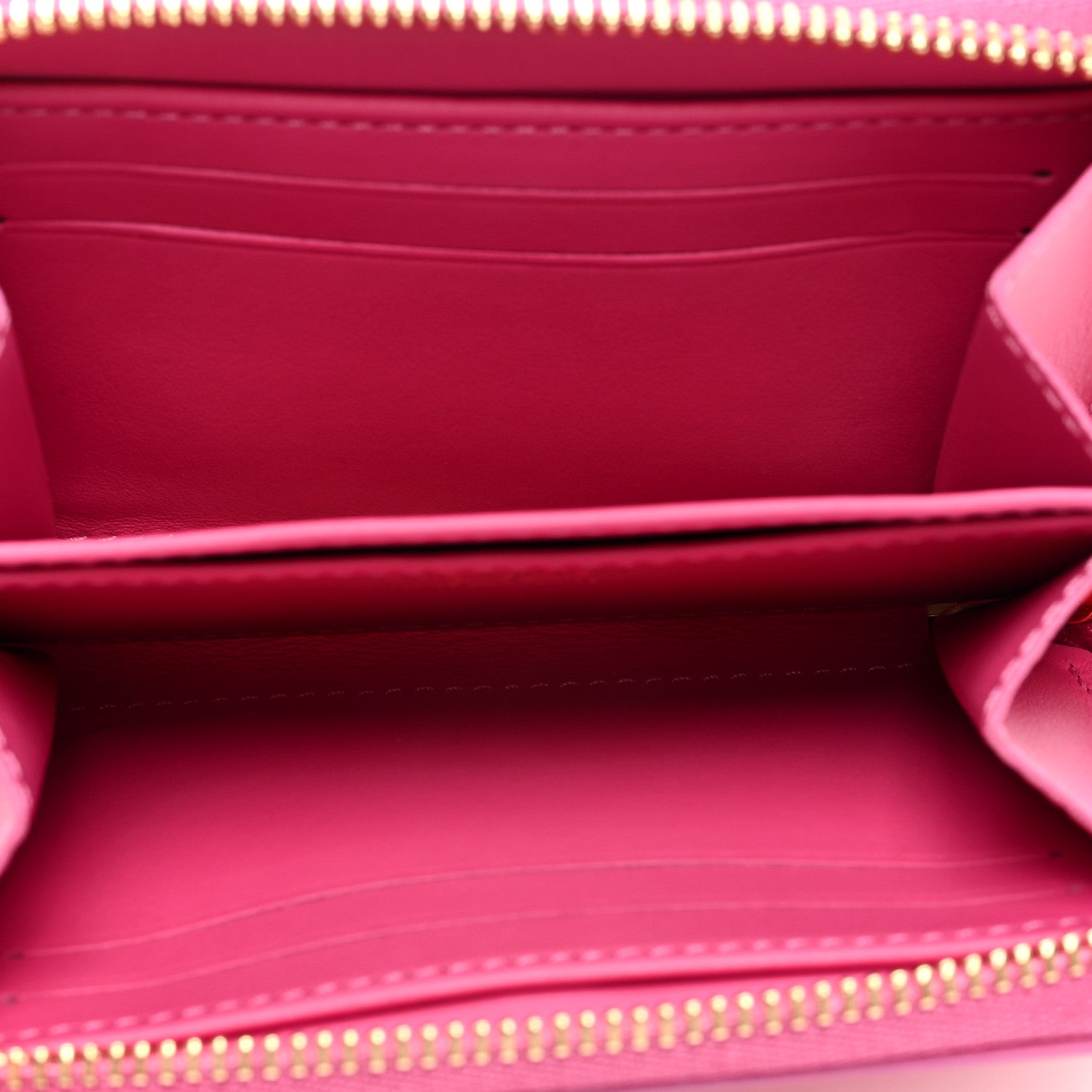 Louis Vuitton Vernis Enamel Heart Zippy Coin Purse Neon Pink 5 of 6