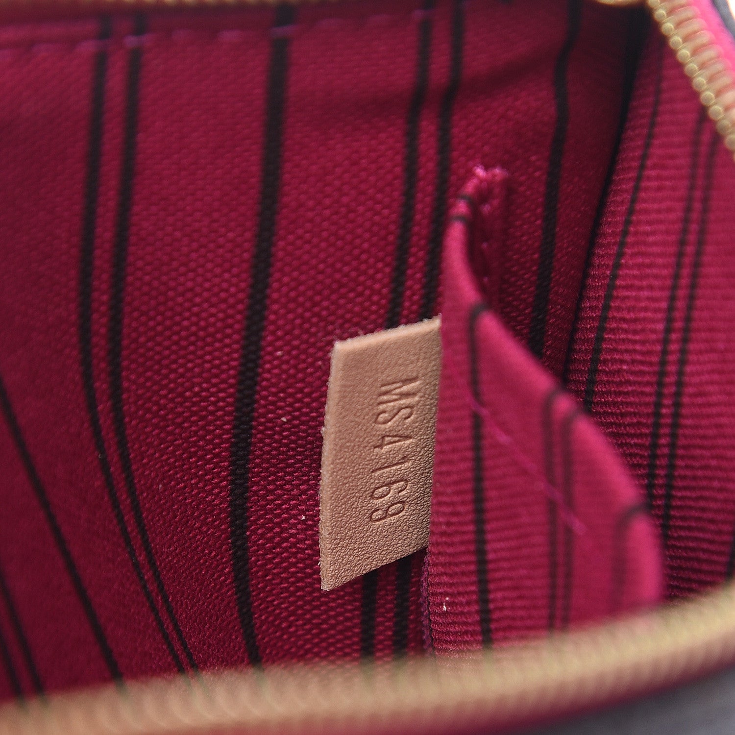 Louis Vuitton Monogram Neverfull PM Pochette Pivoine 7 of 7