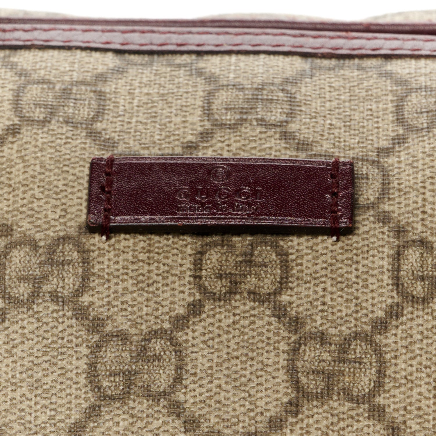 Gucci GG Plus Monogram Medium Joy Boston Bordeaux 9 of 12