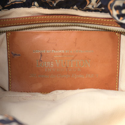 Louis Vuitton Canvas Monogram Cruise Bulles MM Navy 6 of 26