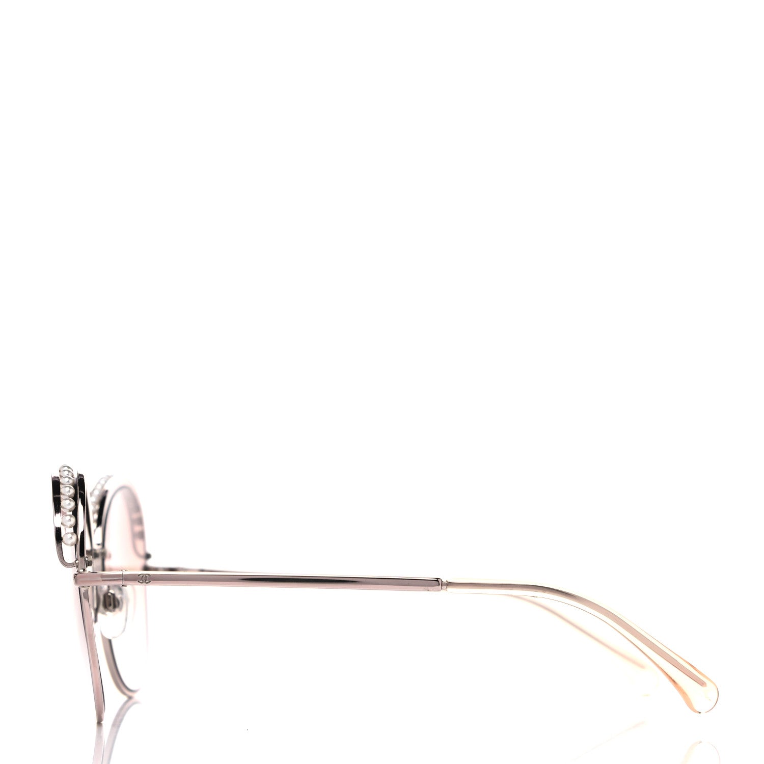 Chanel Pearl Sunglasses 4246-H Pink Gold 3 of 4
