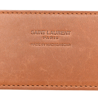 Saint Laurent Raffia Calfskin Le 5 A 7 Mini Hobo Natural Brick 6 of 10