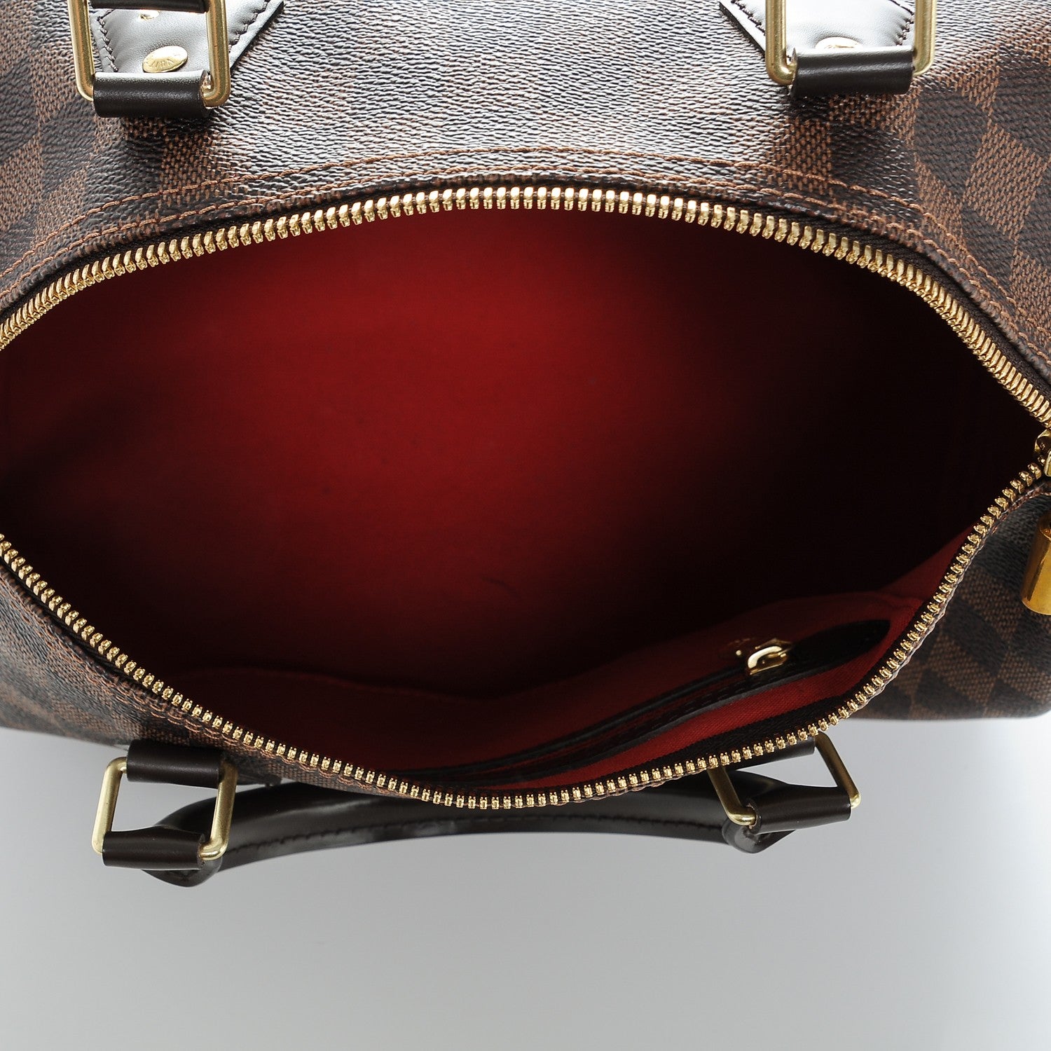 Louis Vuitton Damier Ebene Speedy Bandouliere 30 5 of 7