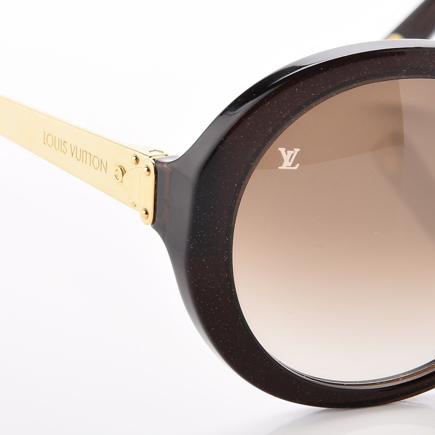 Petit Soupcon Rond Sunglasses Z0490W Brown Glitter