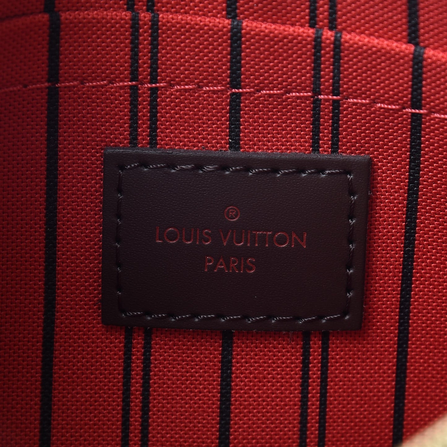 Damier Ebene Neverfull MM GM Pochette