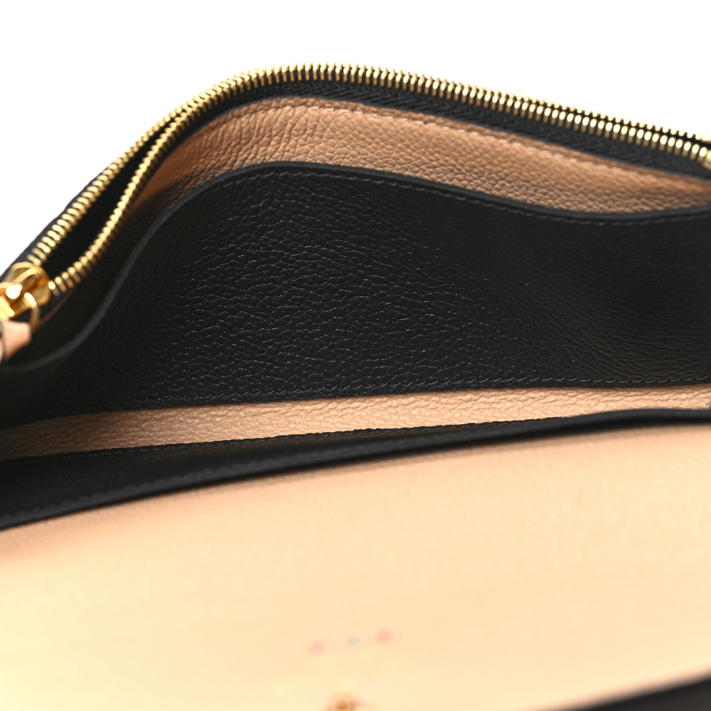 LOUIS VUITTON Empreinte Emilie Wallet Black Dune