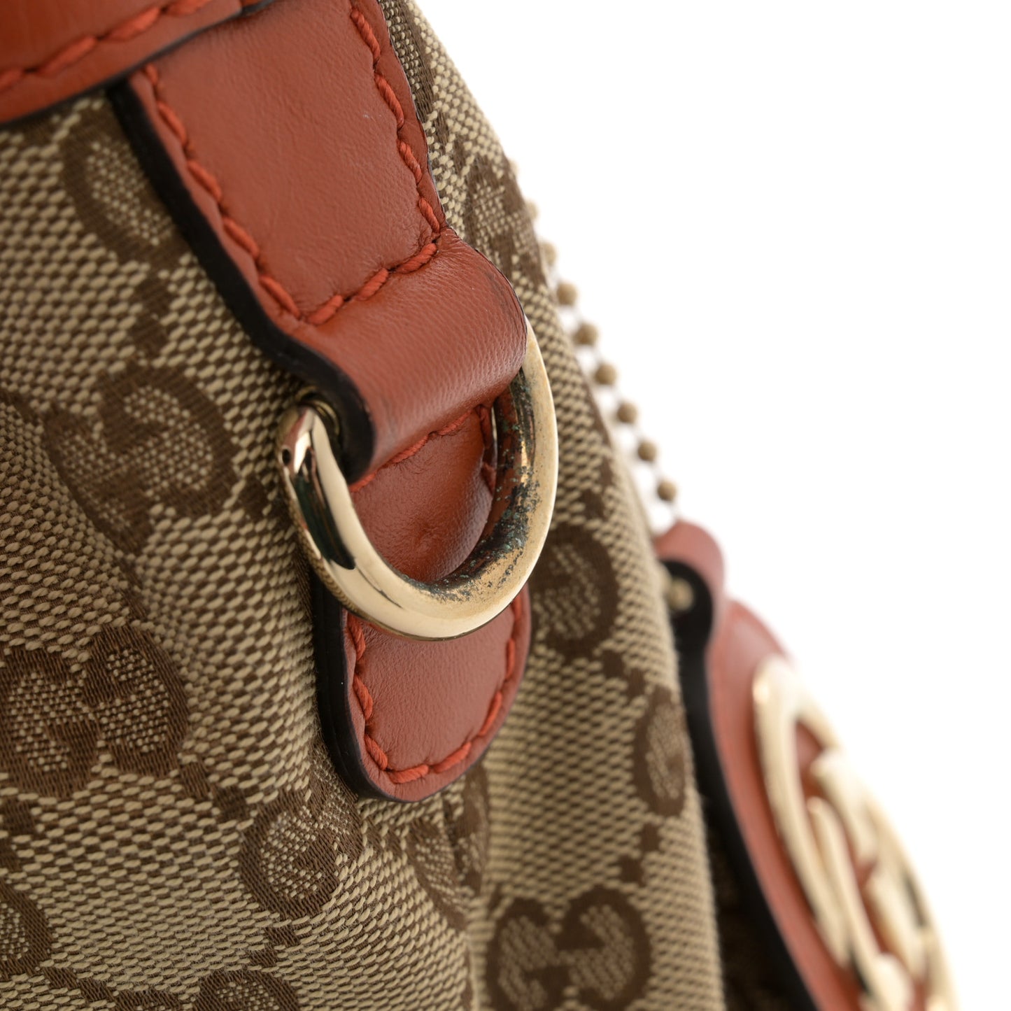 Monogram Medium Sukey Top Handle Orange