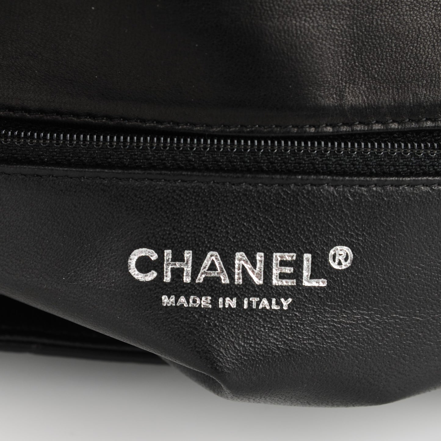 Lambskin Quilted Medium Kelly Flap Black