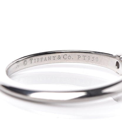 Tiffany Platinum Diamond .24ct Solitaire Engagement Ring 52 6 8 of 12