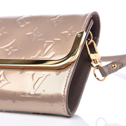Louis Vuitton Vernis Rossmore MM Beige Poudre 9 of 10