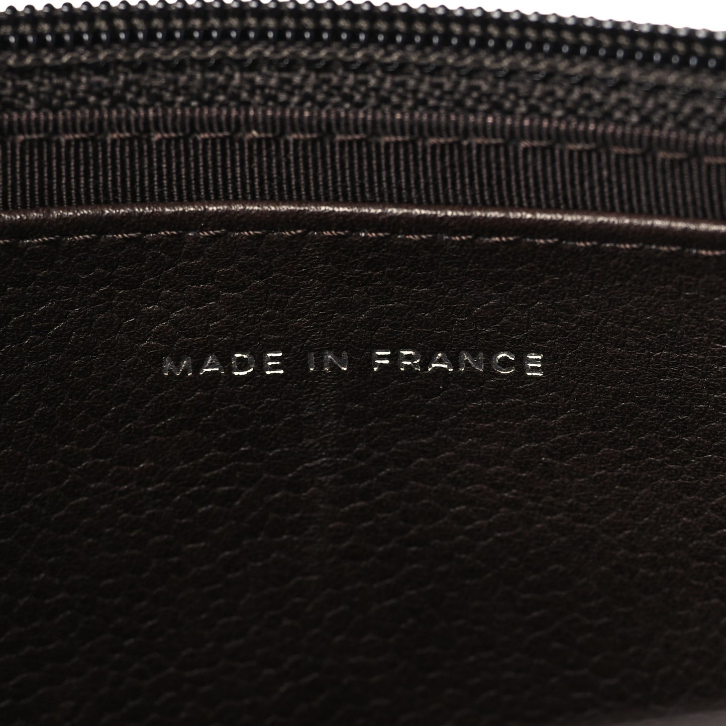 Caviar Half Moon Wallet On Chain WOC Brown
