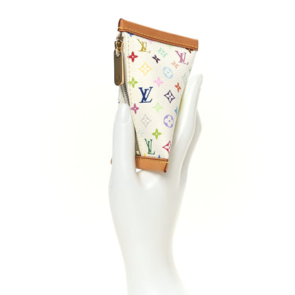 Louis Vuitton Monogram Multicolor Berlingot Coin Purse White 2 of 6