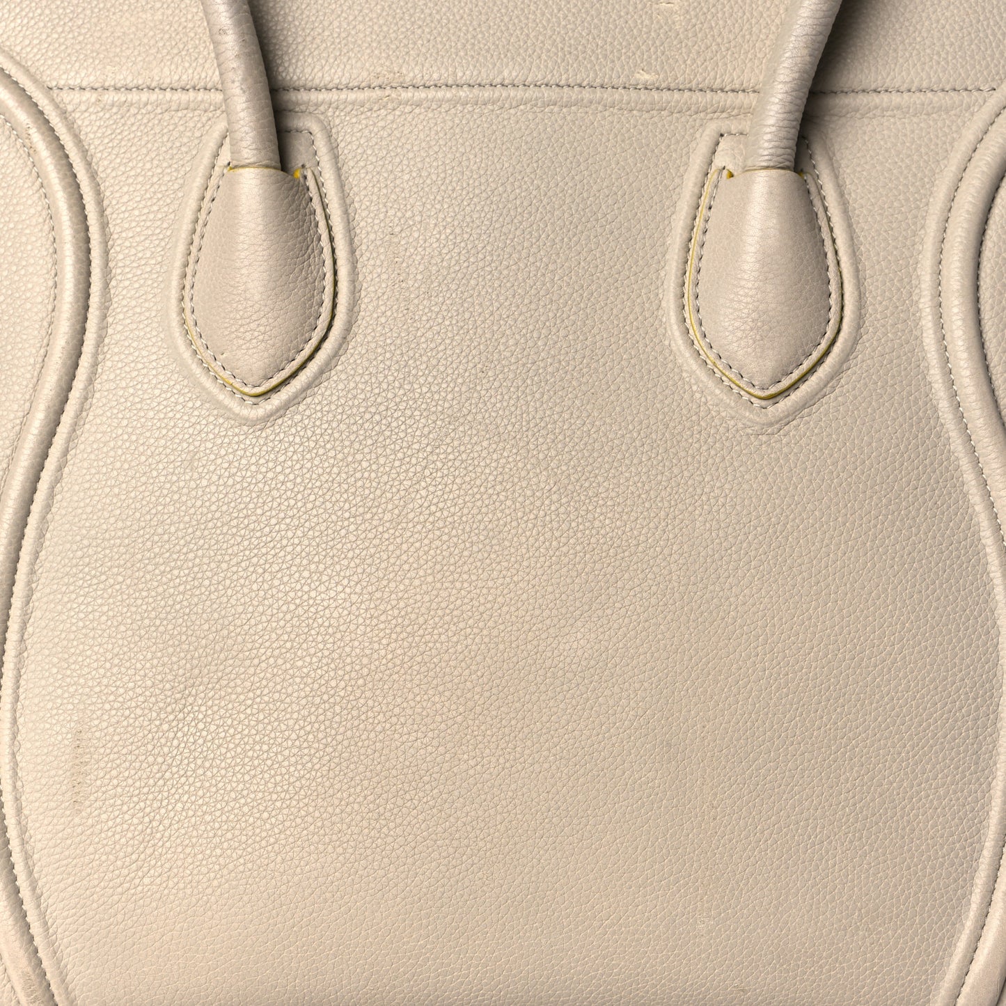 Grained Calfskin Medium Phantom Luggage Powder