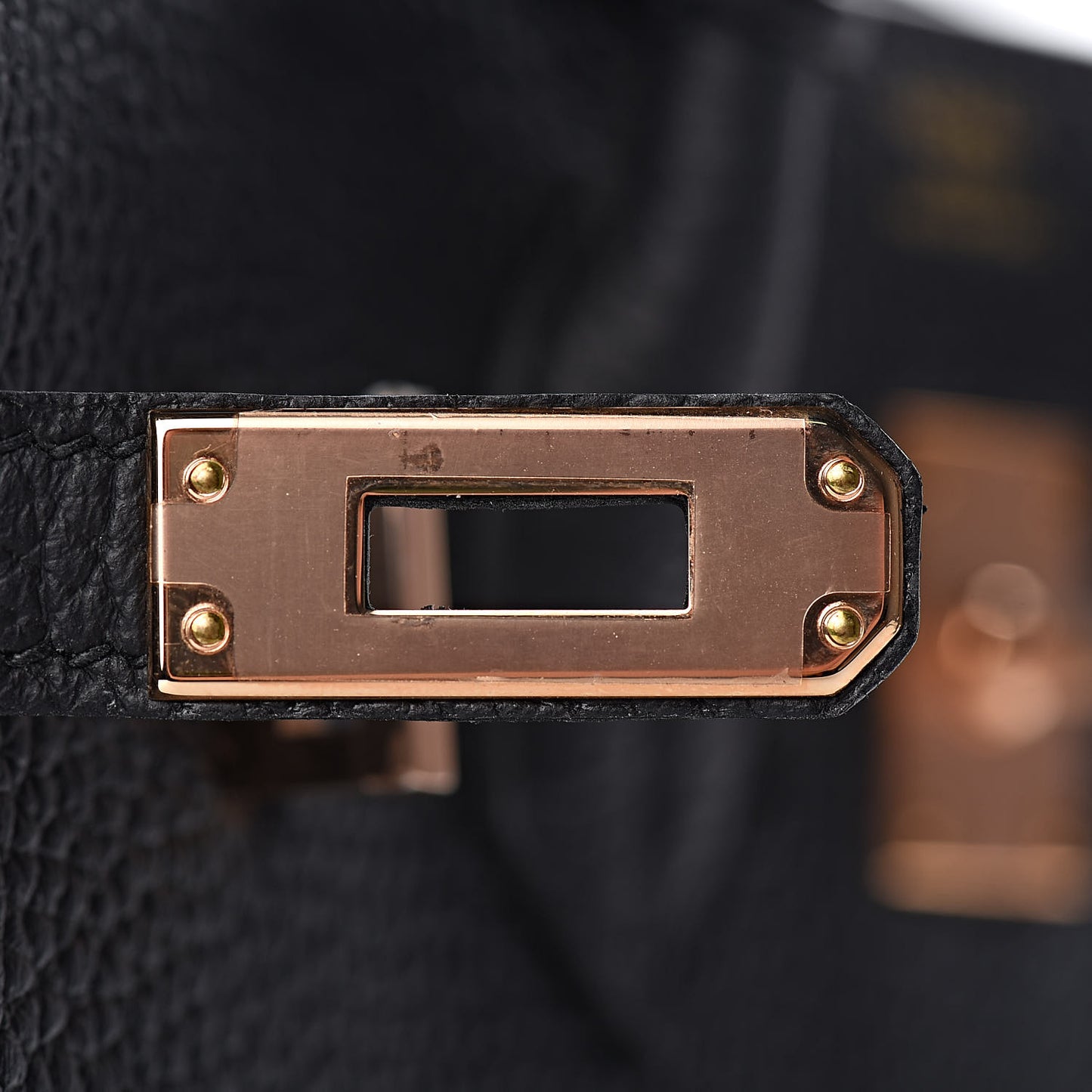 Togo Birkin 25 Black