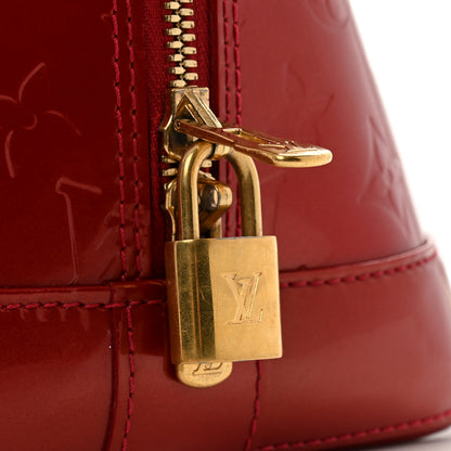 Louis Vuitton Vernis Alma GM Pomme D'Amour 12 of 12