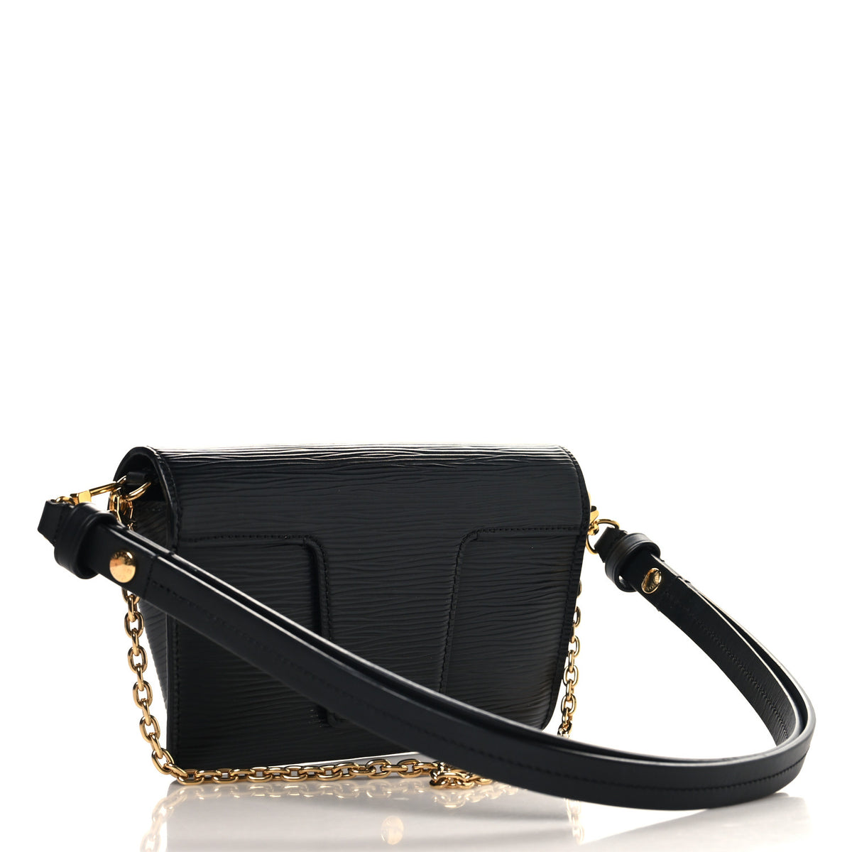 Louis Vuitton Epi Padlock On Strap Black 3 of 12
