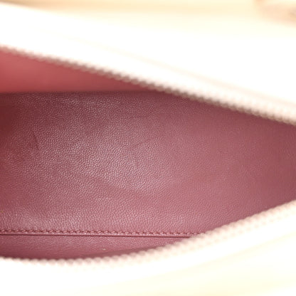 Christian Dior Lambskin Woven Tweed Medium Lady Dior Pink 5 of 16