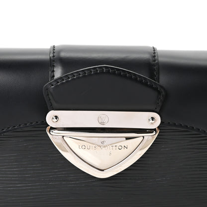 Louis Vuitton Epi Montaigne Clutch Black 7 of 9