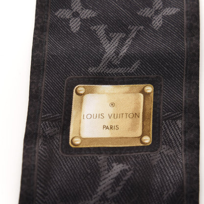 Louis Vuitton Silk Monogram New Denim Bandeau Black 3 of 3