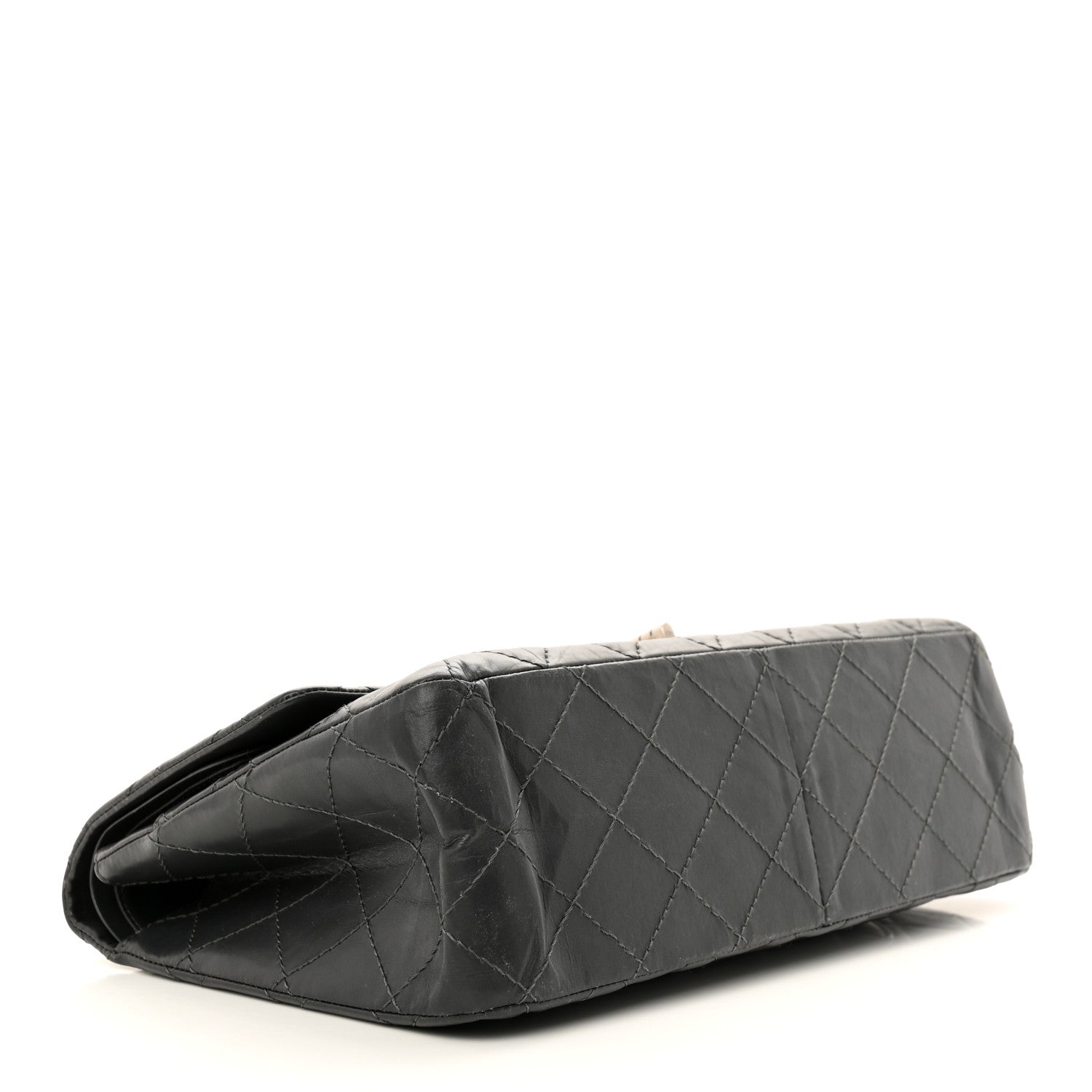 Chanel Aged Calfskin Quilted 2.55 Reissue 227 Flap Grey 4 of 12