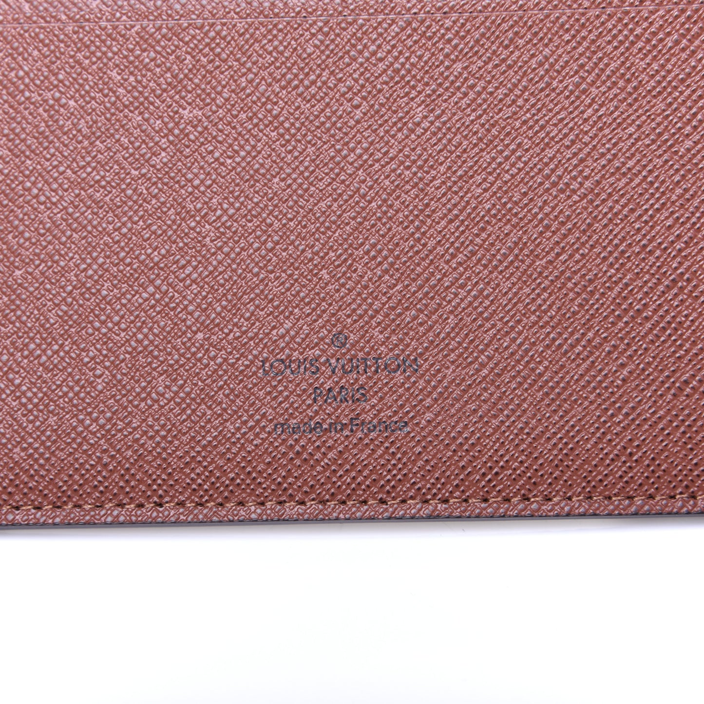 Monogram Desk Agenda Cover