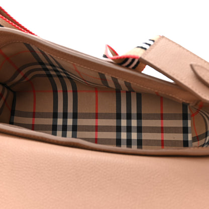 Burberry Grainy Calfskin Note Crossbody Bag Beige 5 of 10