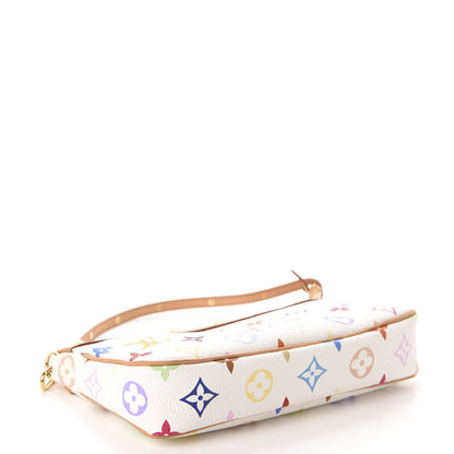 Louis Vuitton Monogram Multicolor Pochette Accessories White 4 of 10