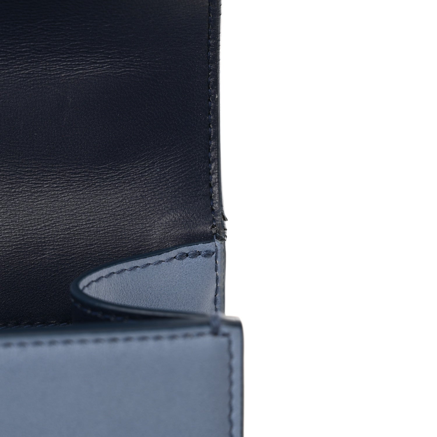 Christian Dior Smooth Calfskin 30 Montaigne Flap Bag Indigo Blue 11 of 14
