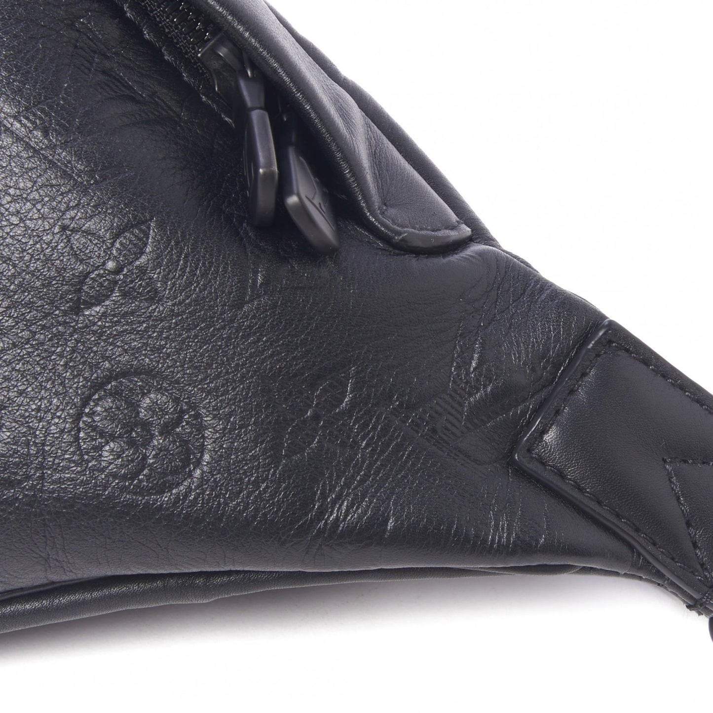 Calfskin Monogram Shadow Discovery Bumbag Black