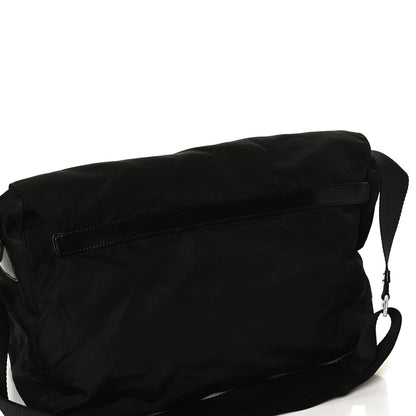 Prada Nylon Vela Messenger Bag Black 14 of 14
