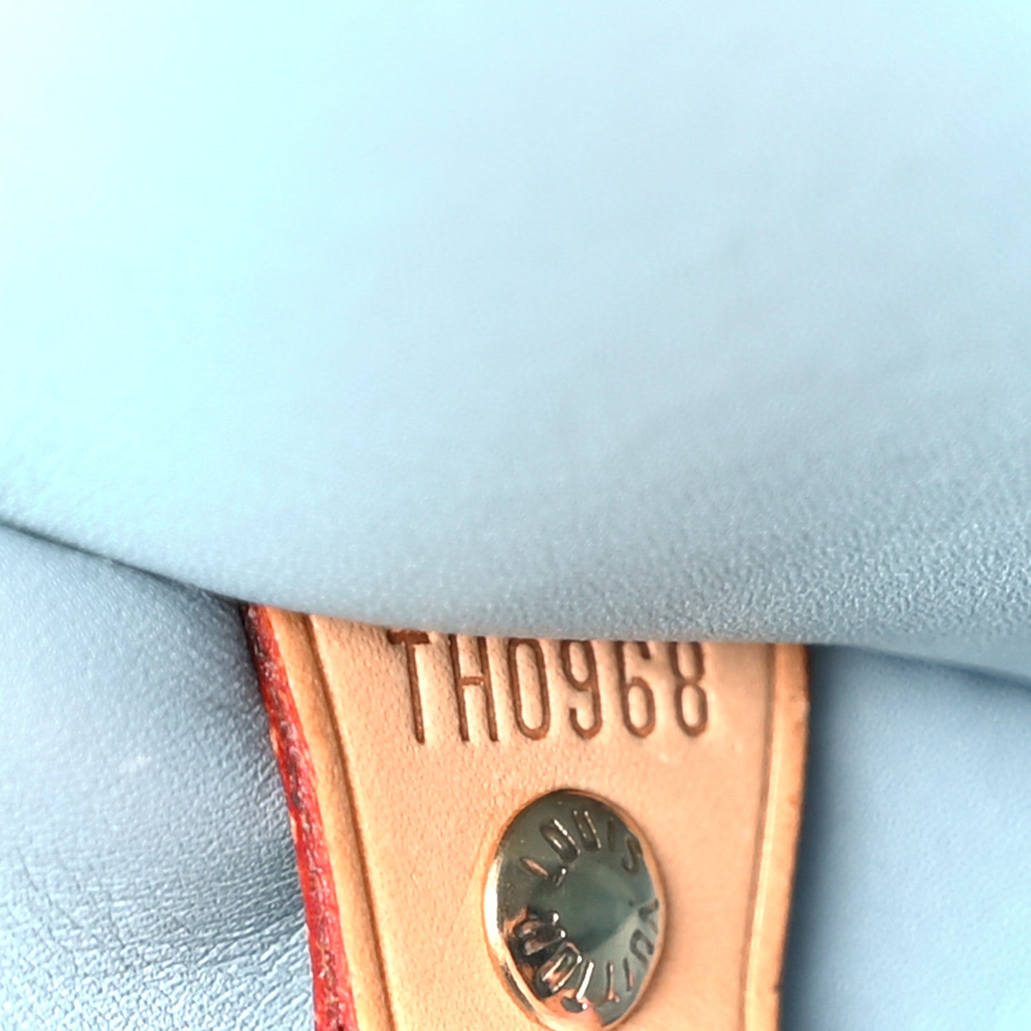 Louis Vuitton Vernis Houston Baby Blue 8 of 13