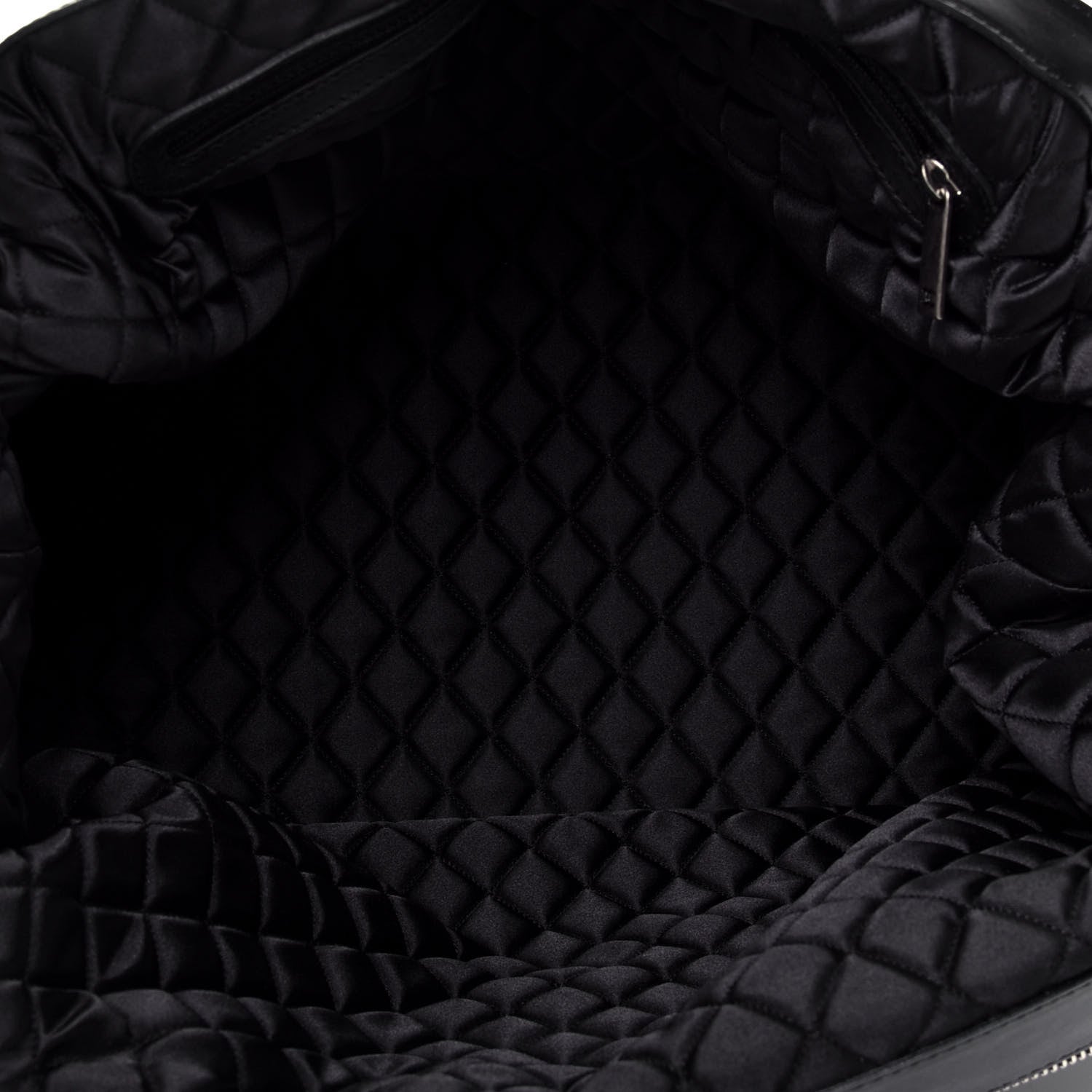 Chanel Smooth Calfskin Country Ride Bowler Tote Black 5 of 9