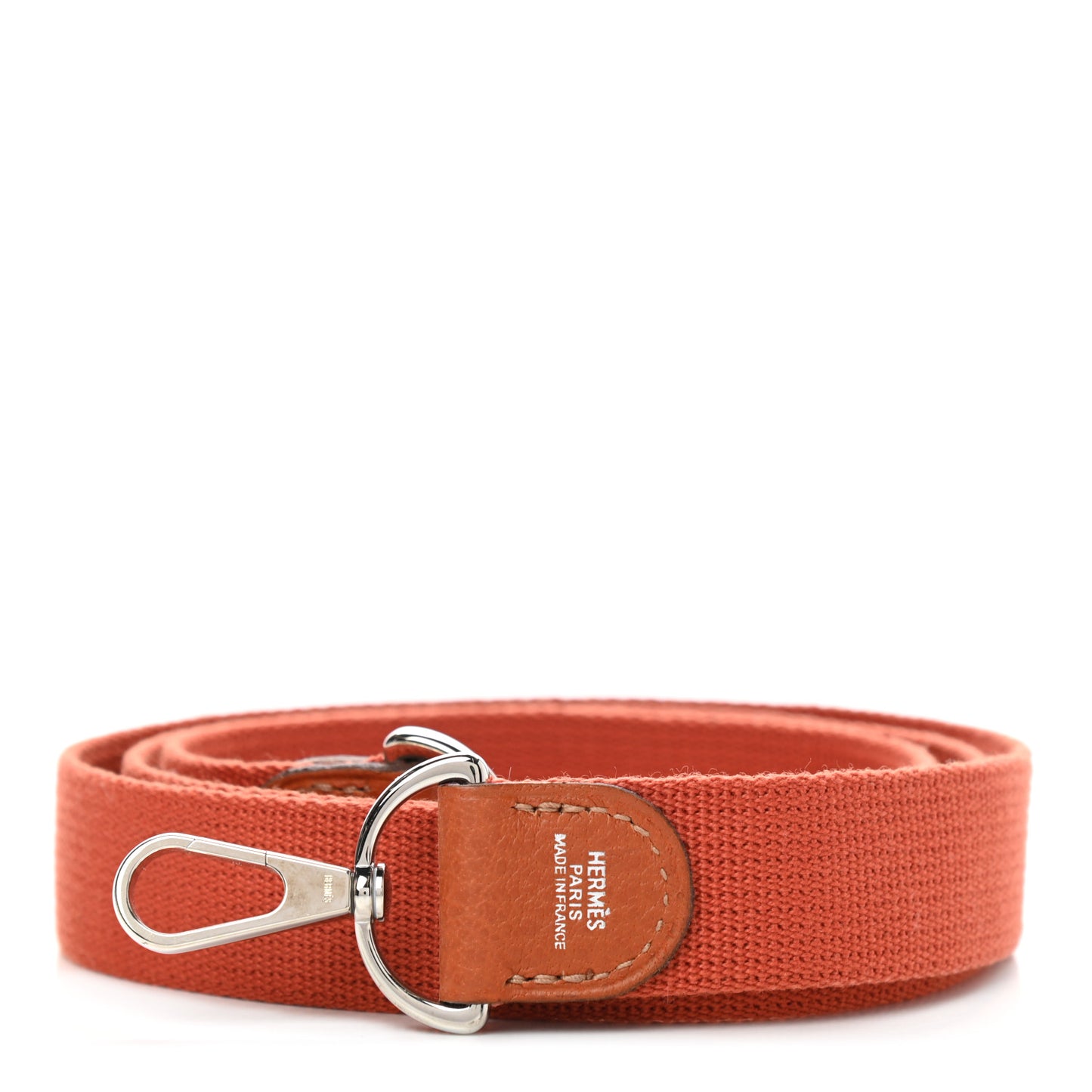 Toile Taurillon Clemence Shoulder Strap Potiron