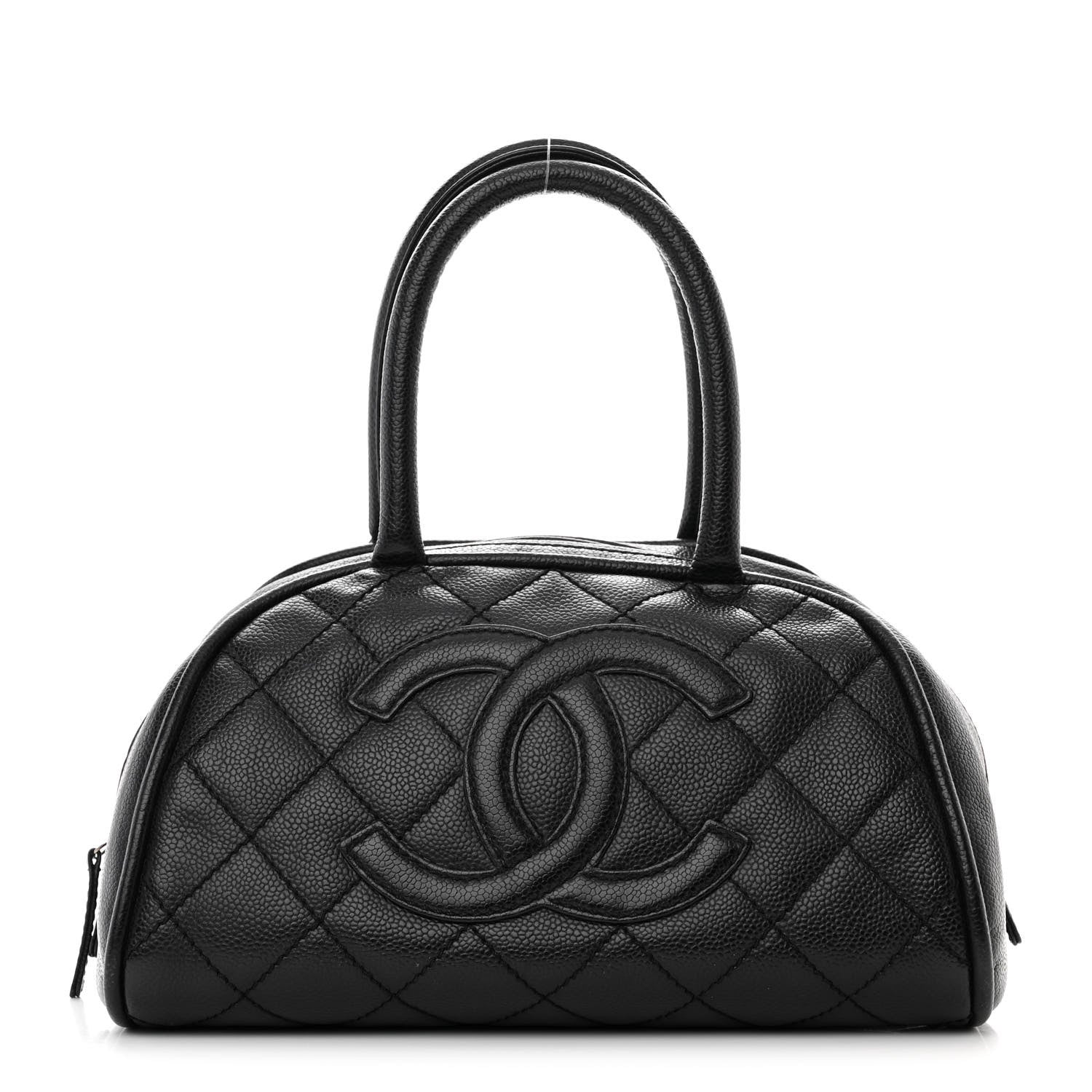 Chanel Caviar Quilted Small Bowler Black 1 of 14