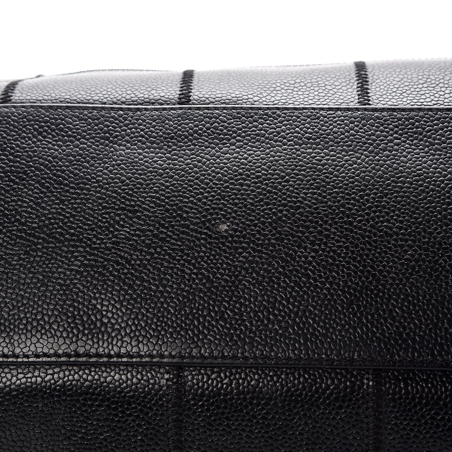 Chanel Caviar Square Stitched Medium Tote Black 14 of 16