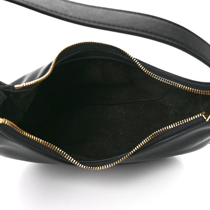 Celine Smooth Calfskin Medium Strap Ava Shoulder Bag Black 5 of 11