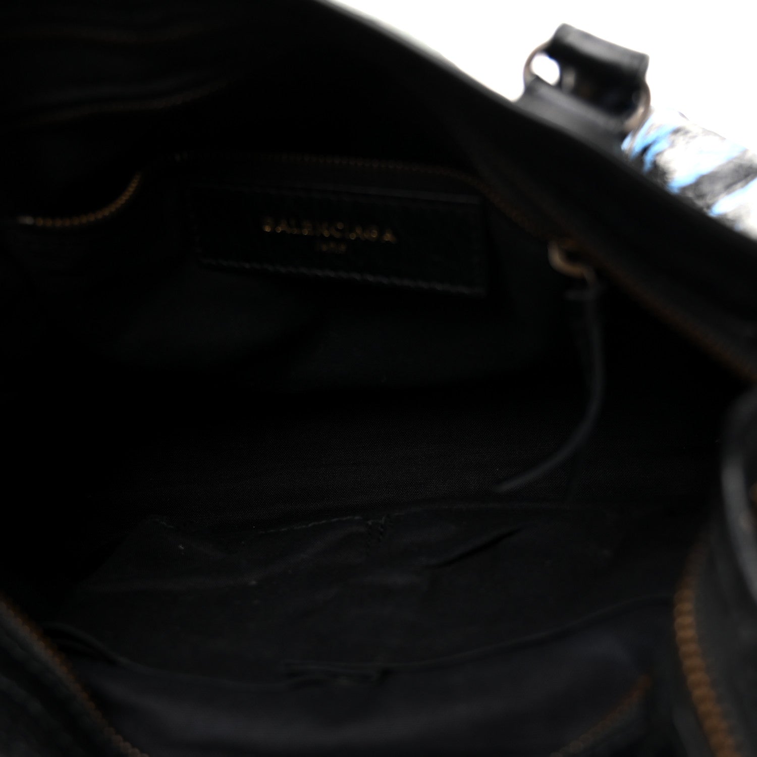 Balenciaga Agneau Graffiti All Over Classic Hardware S City Black Multicolor 5 of 10