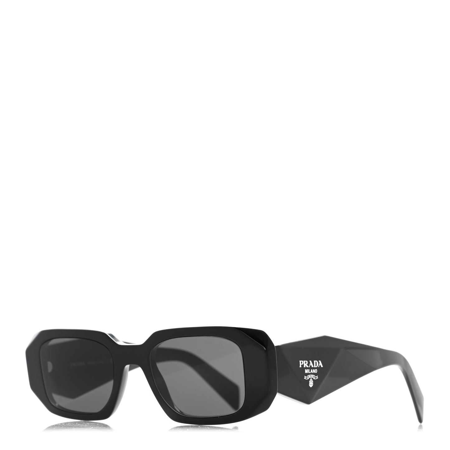 Acetate Symbole Sunglasses SPR 17W Black