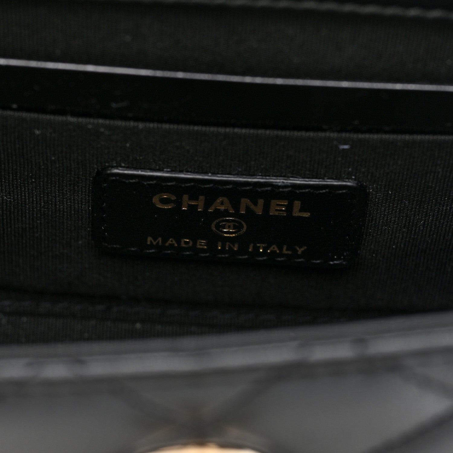 Chanel Lambskin Quilted Mini Trendy CC Clutch With Chain Black 5 of 9